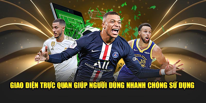 Giao diện trực quan giúp người dùng nhanh chóng sử dụng XoilacTV