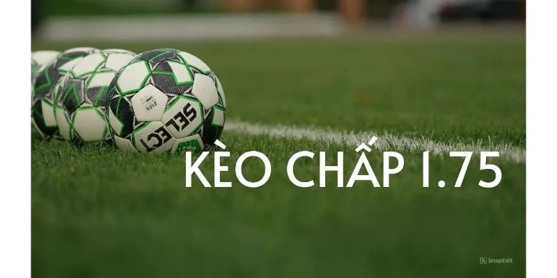 Kèo chấp 1-75 trong cá cược bóng đá Premier League