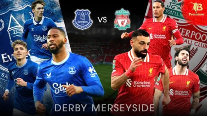 Liverpool và Everton đối đầu trong trận derby Merseyside